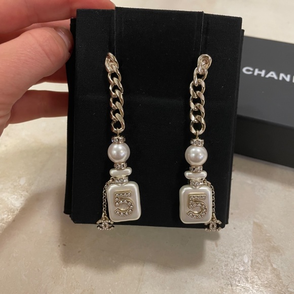 Chanel No 5 Earrings - Picture 4 of 4